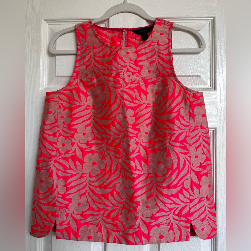 J Crew sleeveless Blouse